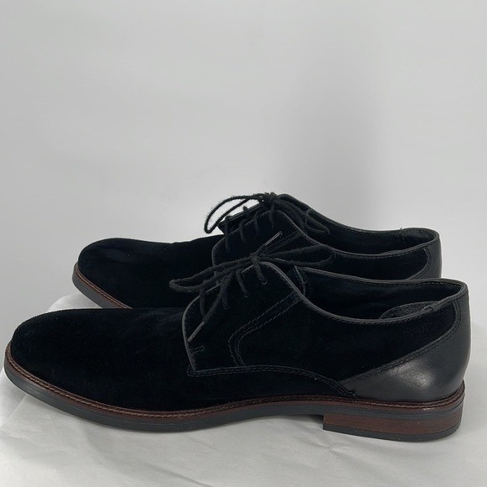Alfani Men's Phillip Black Suede Lace up Dress Oxfords Men size 12M Blokecore - Picture 8 of 10